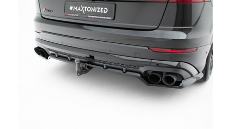 Splitter Audi SQ8 Q8 S-Line Mk1 Facelift Rear Central with Diffuser v.2