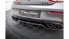 Splitter Mercedes-Benz C C205 C43 Facelift Tył Środkowy z Dyfuzorem