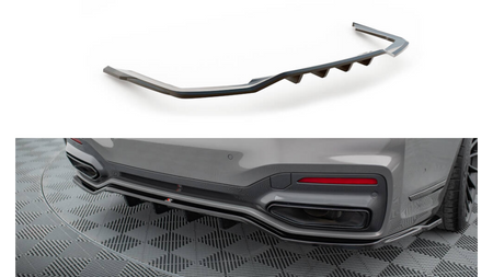 Splitter BMW 7 M-Pack G11 G12 Facelift Rear Central with Diffuser v.2