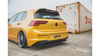 Splitter Volkswagen Golf 8 Tył Środkowy Gloss Black