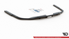 Splitter Audi A6 C8 S-Line Avant Tył Środkowy z Dyfuzorem Gloss Black