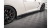 Diffuser Nissan GTR R35 Facelift Side Skirts + Flaps Gloss Black