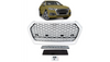 Grill Audi Q5 FY Silver Matt & Gloss Black