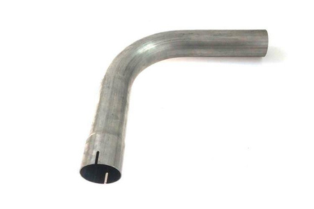 Exhaust stainless steel pipe 90deg 2" 61cm