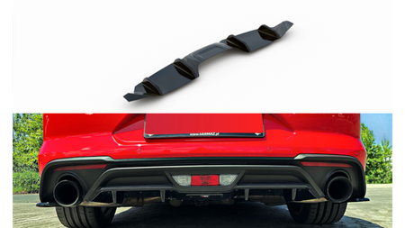 Diffuser Ford Mustang VI Facelift Rear Valance Gloss Black