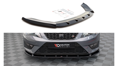 Splitter Seat Leon FR Cupra III przód v.1 Gloss Black