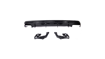 Dyfuzor Mercedes-Benz CLA C117, X117 Tył Gloss Black  USZKODZONY