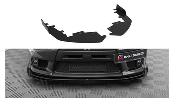 Flaps Mitsubishi Lancer EVO X Front