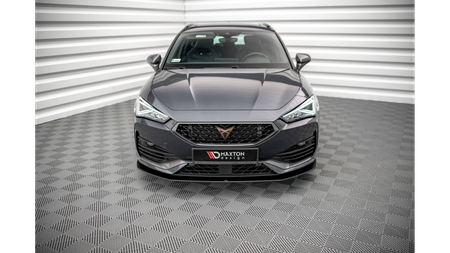 Splitter Cupra Leon Front Pro Black-Red