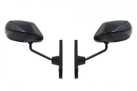 Lusterka Uniwersalne F2 ABS Manual Blue Glass