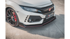 Splitter Honda Civic X Type-R przód Racing Durability v.2 Black