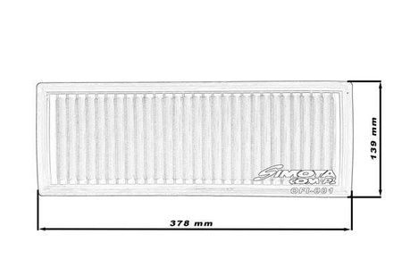 Wkładka Simota OFI001 378x139mm