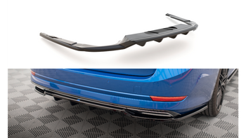 Splitter Skoda Octavia IV Sportline Tył Środkowy z Dyfuzorem Gloss Black