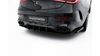 Dyfuzor Mercedes-Benz AMG CLE 53 C236 Tył Street Pro Black-Red + Gloss Flaps
