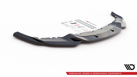 Splitter BMW 2 F87 M-Pack przód v.3 Gloss Black