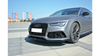 Splitter Audi RS7 Facelift przód v.2 Gloss Black