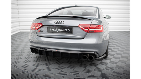 Diffuser Audi S5 8T Facelift Rear Valance Gloss Black