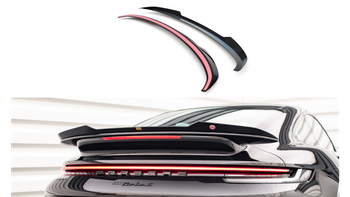 Przedłużenie Spoilera Porsche 911 Turbo S 992 Gloss Black