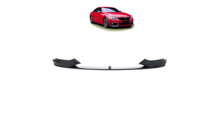 Diffuser BMW 4 F32 F33 F36 Front Bumper Gloss Black