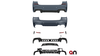 Bumper BMW 3 G20 Rear with Diffuser