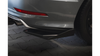 Splitter Audi S3 8V Tył Boczne Street Pro Black + Gloss Flaps