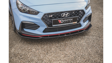 Splitter Hyundai I30 III N przód v.4 Gloss Black