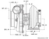 Turbosprężarka Garrett GTX3576R GEN II Reverse Rotation