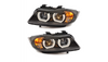 Headlights Halogen Black suitable for BMW 3 (E90) Sedan (E91) Touring 2005-2012