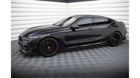 Dokładka BMW 8 F93 G16 M-Pack Progi v.2 Gloss Black