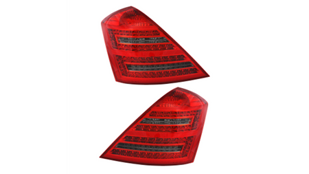 Lights Mercedes-Benz S W221 Rear LED Red-Smoke