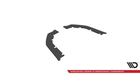 Splitter BMW 4 G82 M-Pack Tył Boczne Street Pro Black-Red