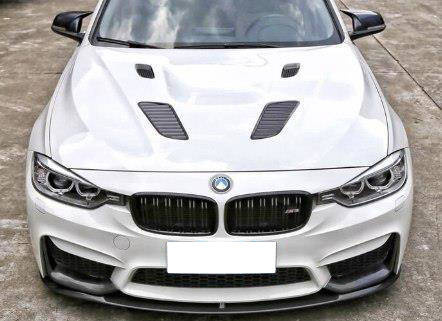 Hood BMW 3 F30 With Air Vents GT Style