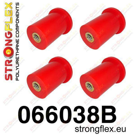 Rear trailing arm bushes kit