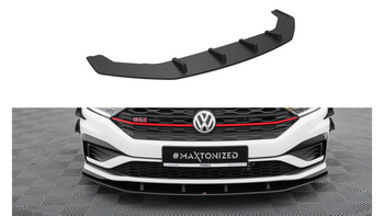 Splitter Volkswagen Jetta GLI Mk7 Przód Street Pro Black-Red