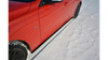 Diffuser BMW 3 F30 Side Skirts Gloss Black
