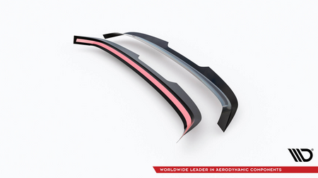 Spoiler Cap Volkswagen Golf 7 R v.2 Gloss Black