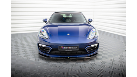 Splitter Porsche Panamera E-Hybrid 971 Facelift Front v.1