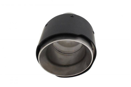 Końcówka tłumika 114mm wejście 63mm Carbon Mat