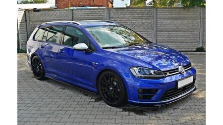 Diffuser Volkswagen Golf 7 R Side Skirts v.1 Gloss Black