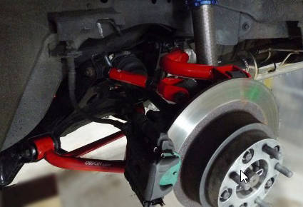 Control arms Nissan 200SX S14 Rear Red TurboWorks