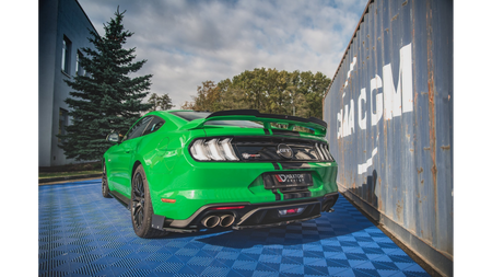 Splitter Ford Mustang VI GT Facelift Rear Central Gloss Black