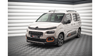 Splitter Citroen Berlingo III przód Gloss Black