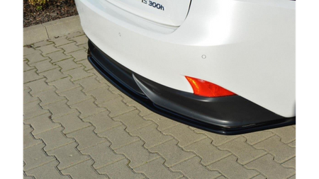 Splitter Lexus IS III H Rear Central without Diffuser Gloss Black