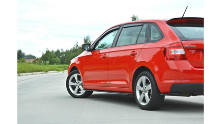 Dokładka Skoda Rapid Progi Gloss Black