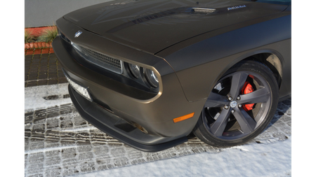 Splitter Dodge Challenger III SRT8 Front Gloss Black