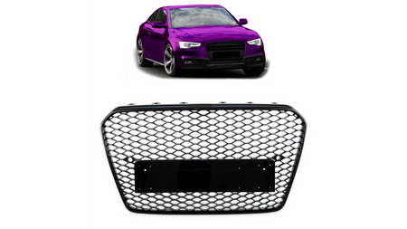 Grill Audi A5 8T Facelift Gloss Black