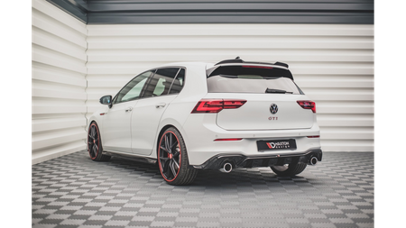 Diffuser Volkswagen Golf 8 GTI Rear Valance v.2 Gloss Black