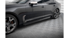 Dokładka Kia Stinger I GT GT-Line Progi Street Pro Black + Gloss Flaps