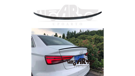 Spoiler Audi A3 8V Lip Gloss Black