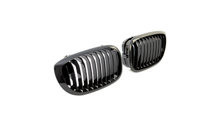 Grill BMW 3 E46 Facelift Single Line Gloss Black